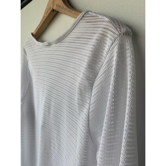 Large, Baltex, white swim coverup - Picture 7 of 12